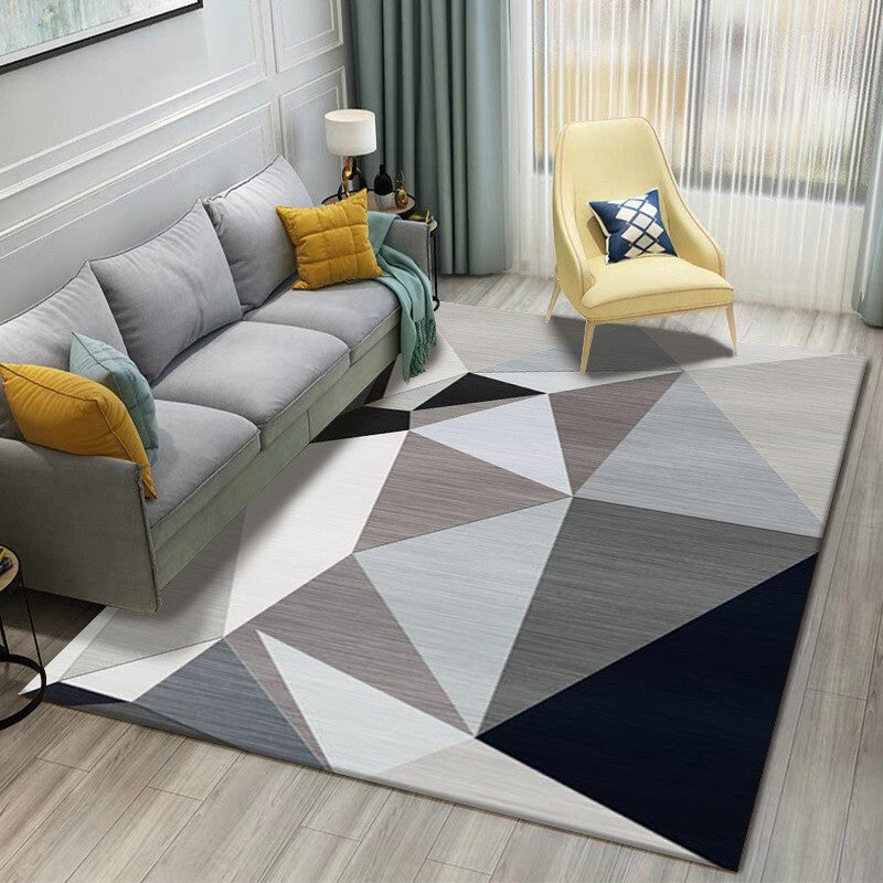 Colourful Indoor Rug - Washable and Anti-Slip