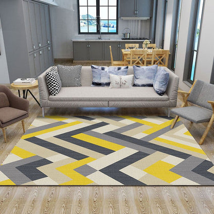 Colourful Indoor Rug - Washable and Anti-Slip
