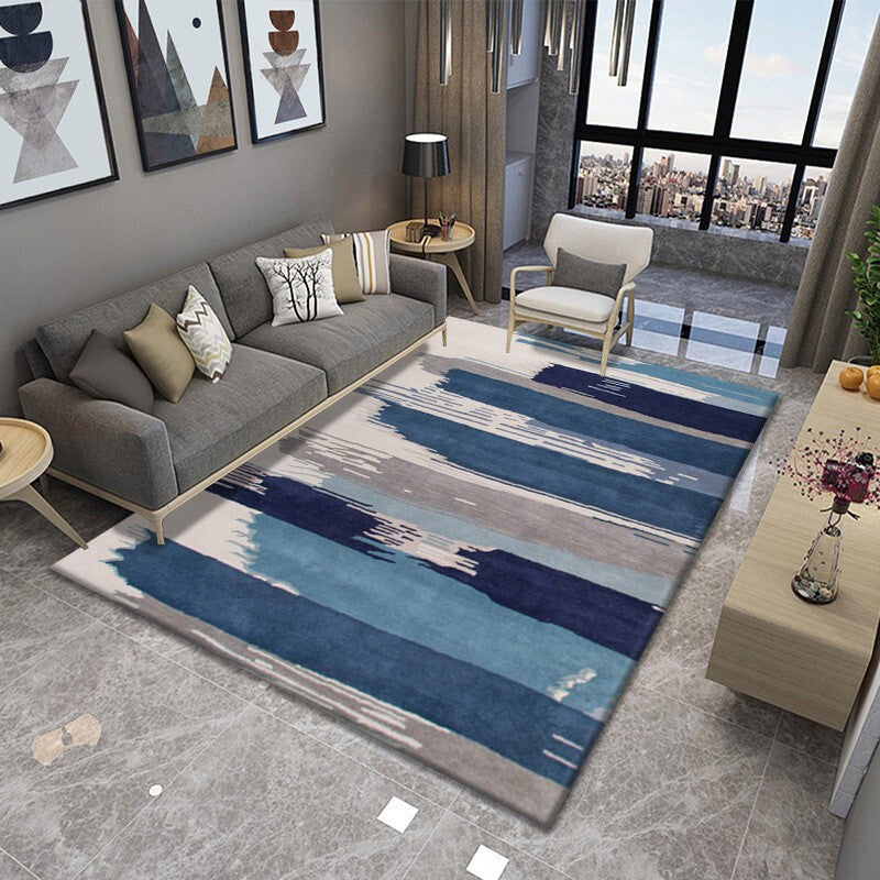 Colourful Indoor Rug - Washable and Anti-Slip