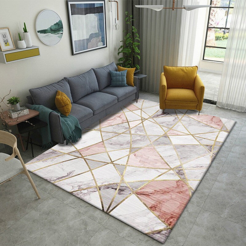 Colourful Indoor Rug - Washable and Anti-Slip
