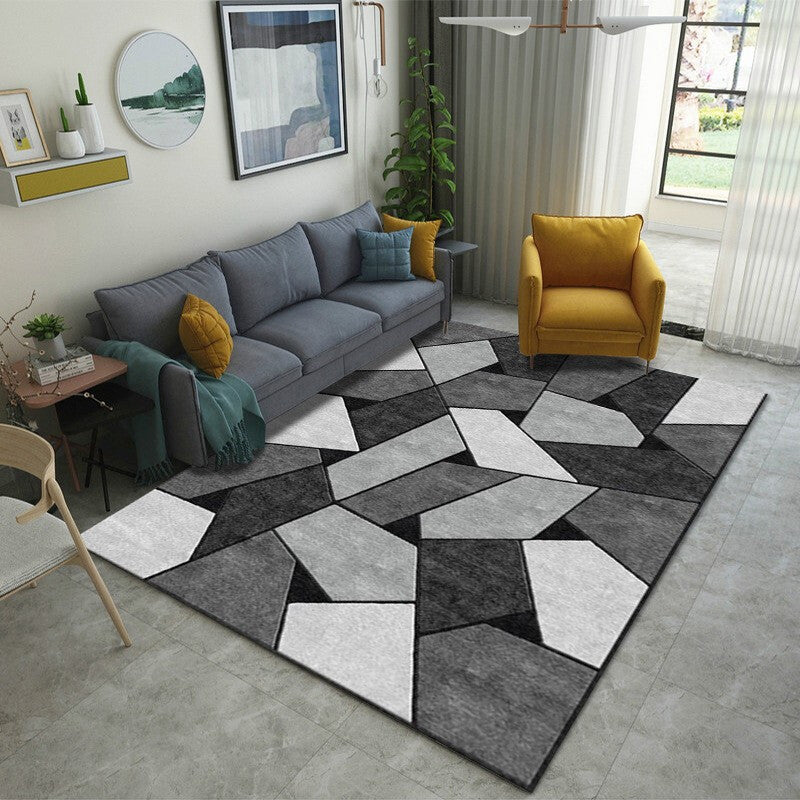 Colourful Indoor Rug - Washable and Anti-Slip