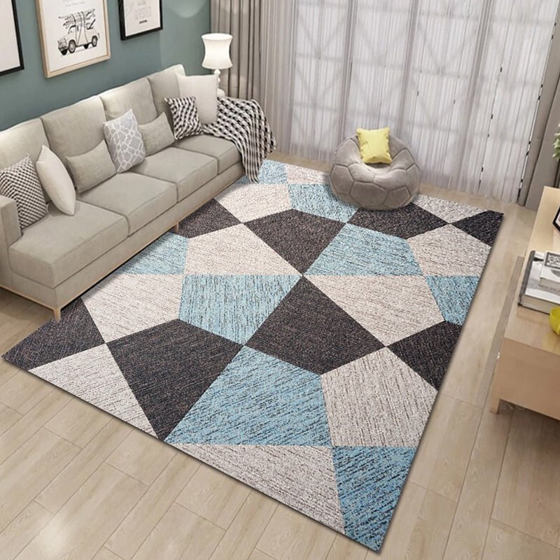 Colourful Indoor Rug - Washable and Anti-Slip
