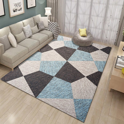 Colourful Indoor Rug - Washable and Anti-Slip