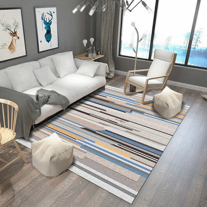 Colourful Indoor Rug - Washable and Anti-Slip