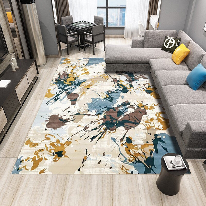 Colourful Indoor Rug - Washable and Anti-Slip