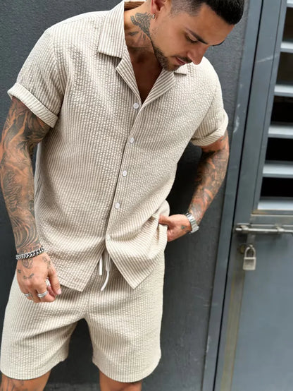 Ensemble de vêtements d'été à manches courtes
