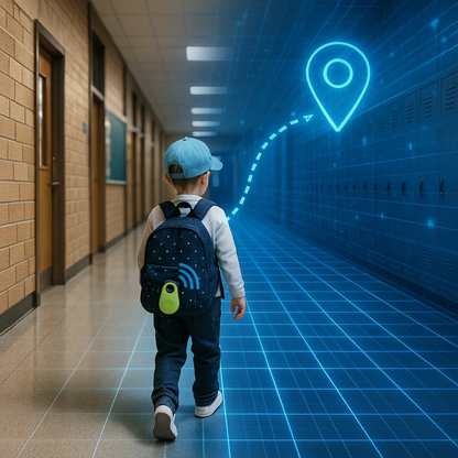 GPS lokátor s aktuální polohou pro děti, domácí mazlíčky a cenné předměty