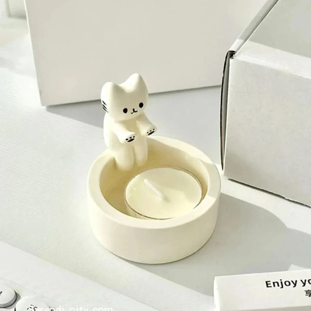 FireKittens | Cat Candle Holder