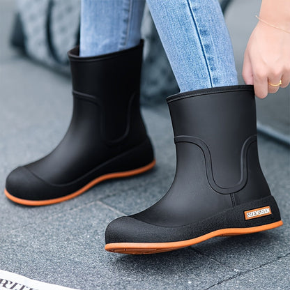 Modieuze waterdichte regenlaarzen voor dames – Perfect voor tuinieren en buitenavonturen