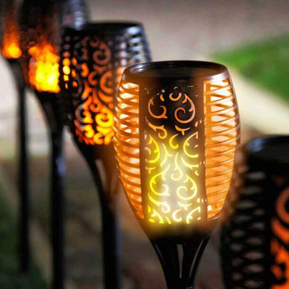 2x Solar Garden Lanterns for Magical Evenings
