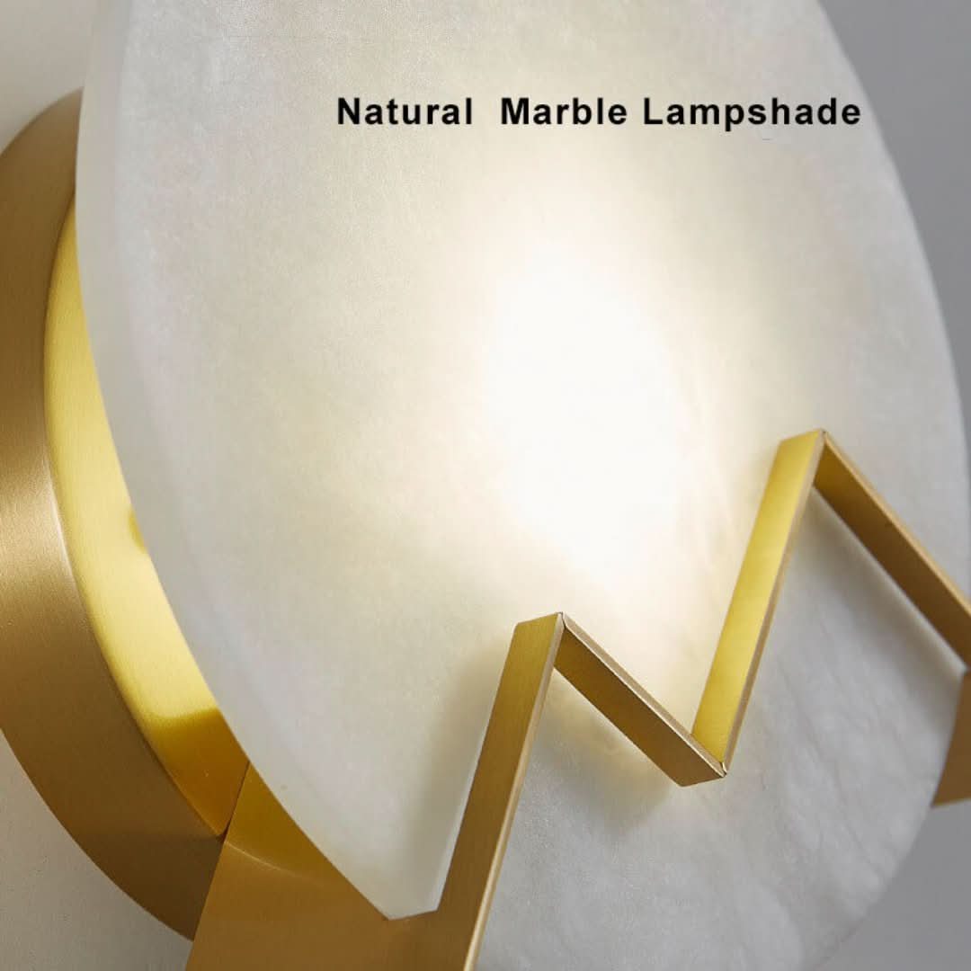 MarbleGlow - Applique murale circulaire à LED