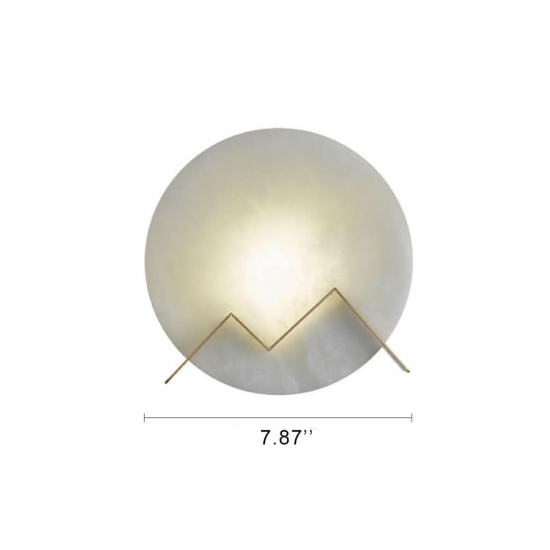 MarbleGlow - Applique murale circulaire à LED