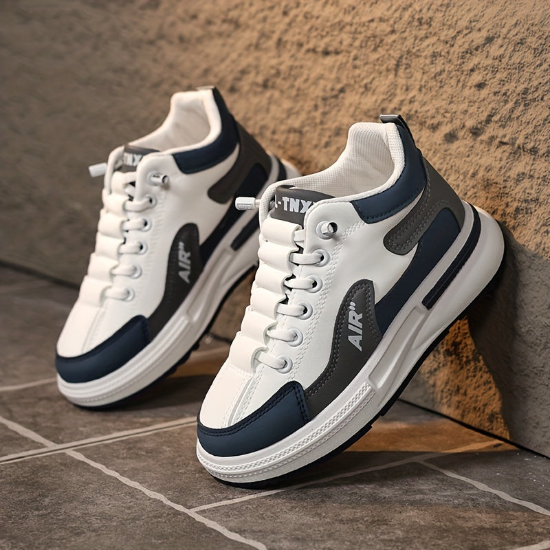 Boys' shoes, comfortable non-slip lace-up shoes with a soft sole - Leon