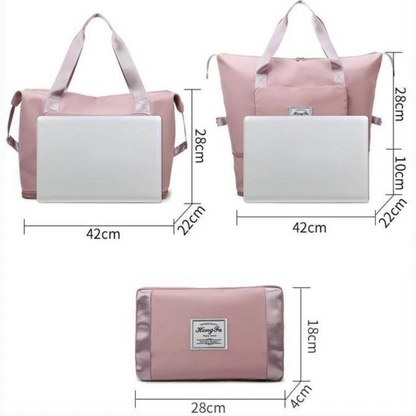 Spacious Trendy Foldable Travel Bag for Women - Avie