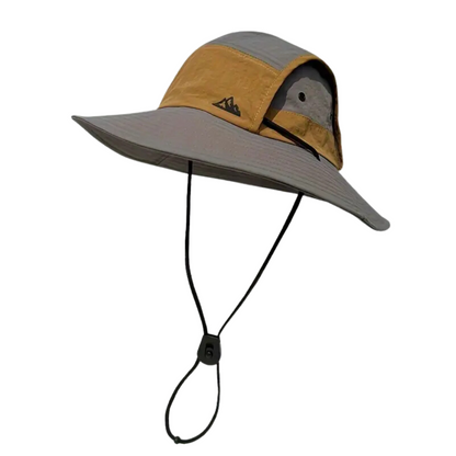 Outdoor sun hat with UV protection