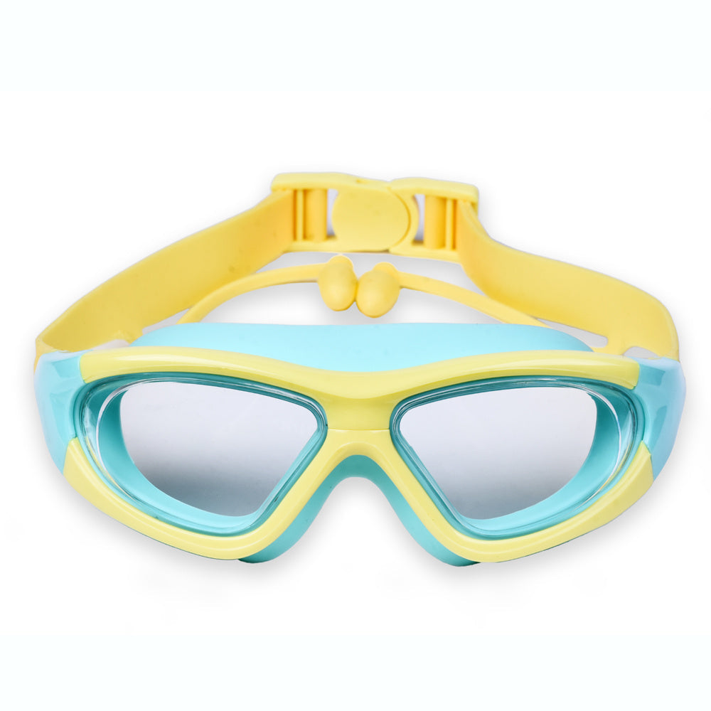 Occhialini da nuoto per bambini con montatura ampia - comodi e antiappannamento, per divertirsi in acqua
