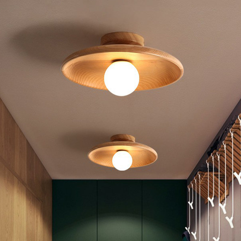 Modern LED Ceiling Lamp Bowl Glow