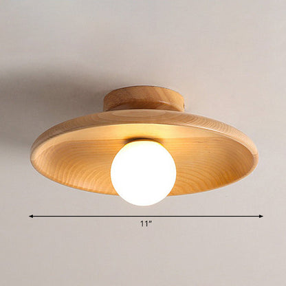 Modern LED Ceiling Lamp Bowl Glow