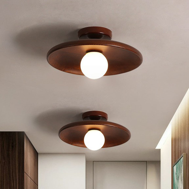 Modern LED Ceiling Lamp Bowl Glow