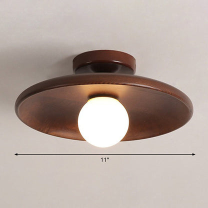 Modern LED Ceiling Lamp Bowl Glow