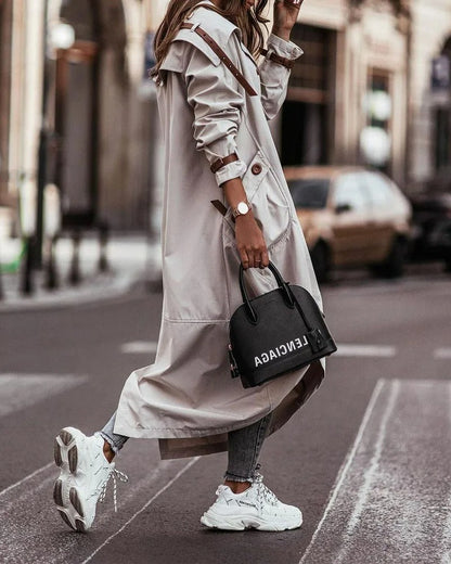 Gabardina para mujer: resistente al viento y al agua, con capucha