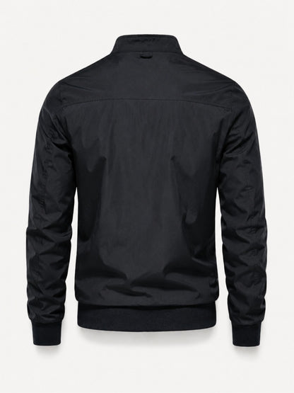 Hugo | Bomber Jacket with Stand-Up Collar and Zip Closure