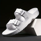 Men's Sandal with Double Buckle
