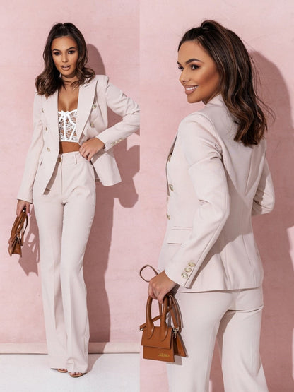 Naomi – Stylish Midi Dress with Elegant V-Neck