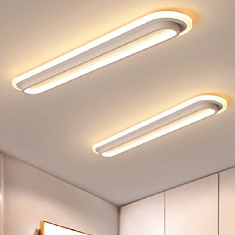 Modern Oval LED Ceiling Light