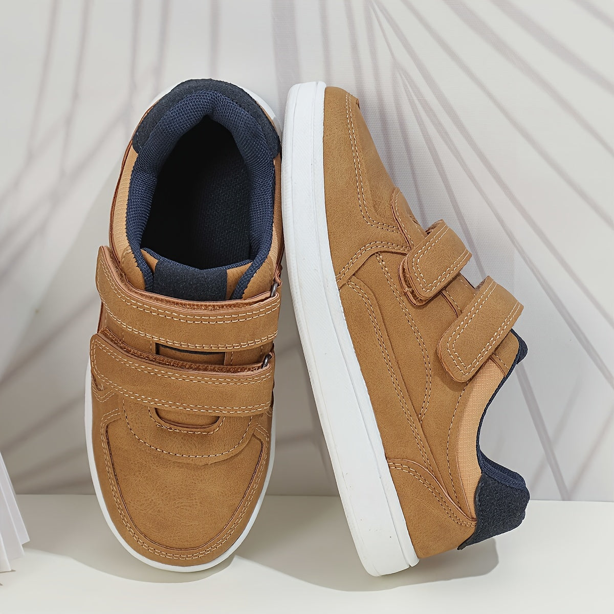 Low-cut sneakers for boys with Velcro - Ramil