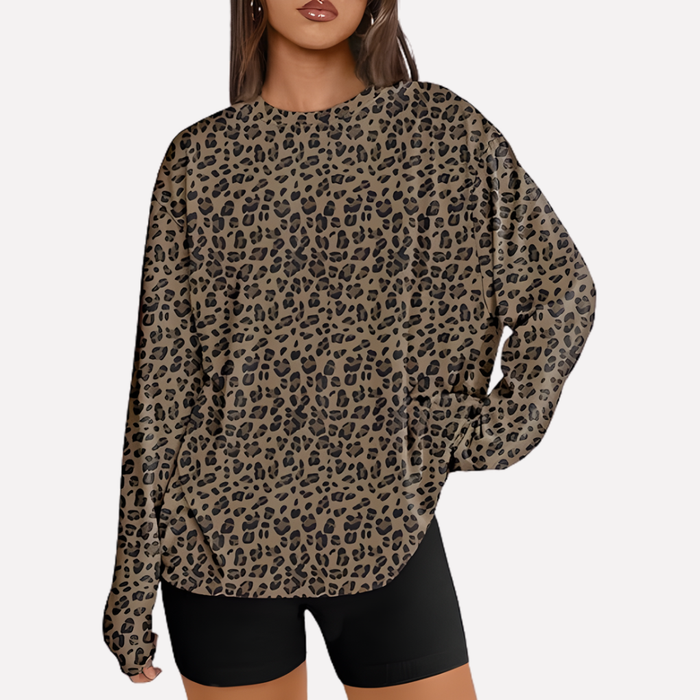 Women's Oversized Long Sleeve Shirt