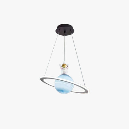 Lámpara colgante LED para habitación infantil con diseño de planetas – Ambiente mágico