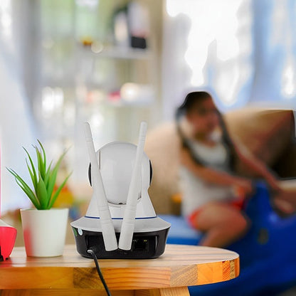 Безжична IP охранителна камера с WiFi и двупосочен аудио канал