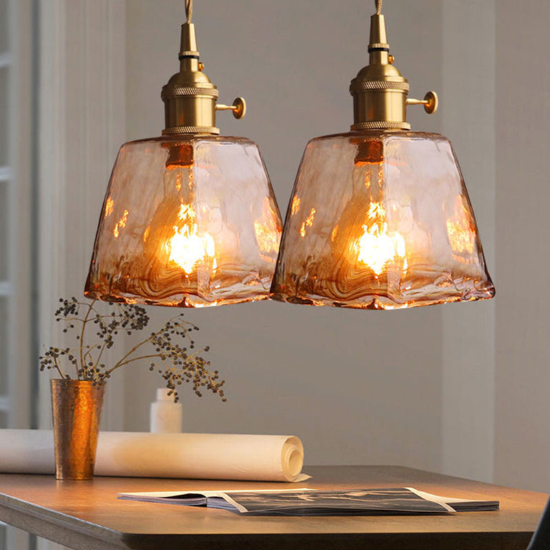 Oval Crystal Ceiling Lamp in Black