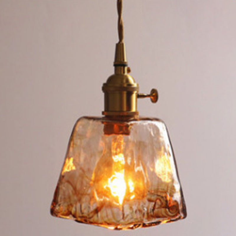 Oval Crystal Ceiling Lamp in Black