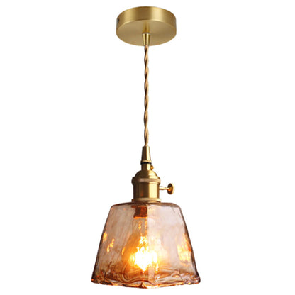 Oval Crystal Ceiling Lamp in Black