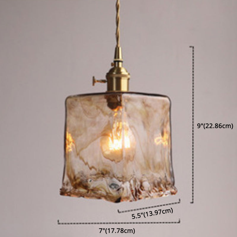 Oval Crystal Ceiling Lamp in Black
