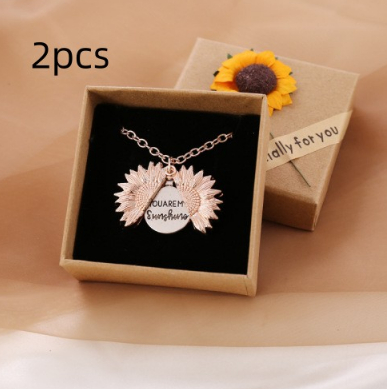 Sunflower Necklace - Elegant and Stylish