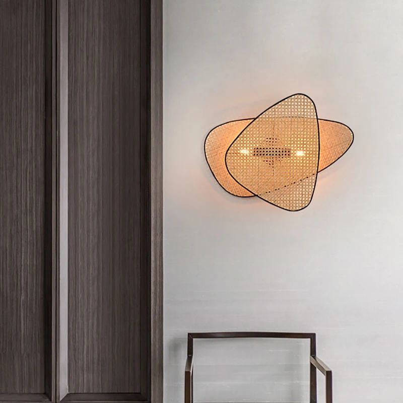 Lampada a sospensione in rattan di bambù - Stile sostenibile per ogni ambiente