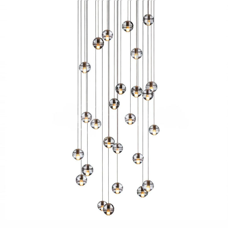 Nordic Crystal Pendant Lamp - Luxury Lighting