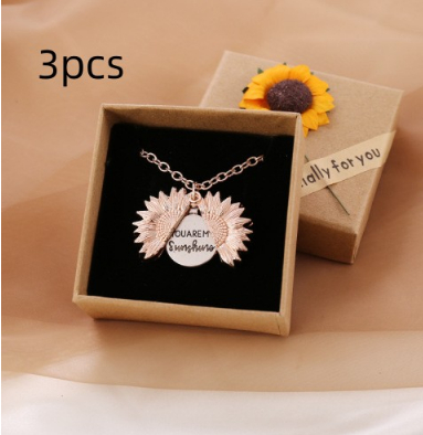 Sunflower Necklace - Elegant and Stylish