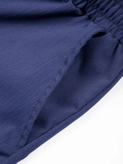 Shorts avec taille élastiquée