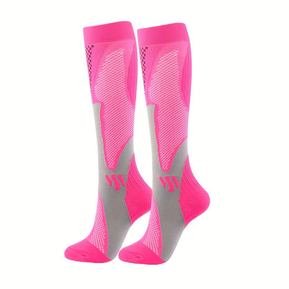 Calcetines deportivos de compresión para mujer – Transpirables y de sujeción para la actividad física y la recuperación