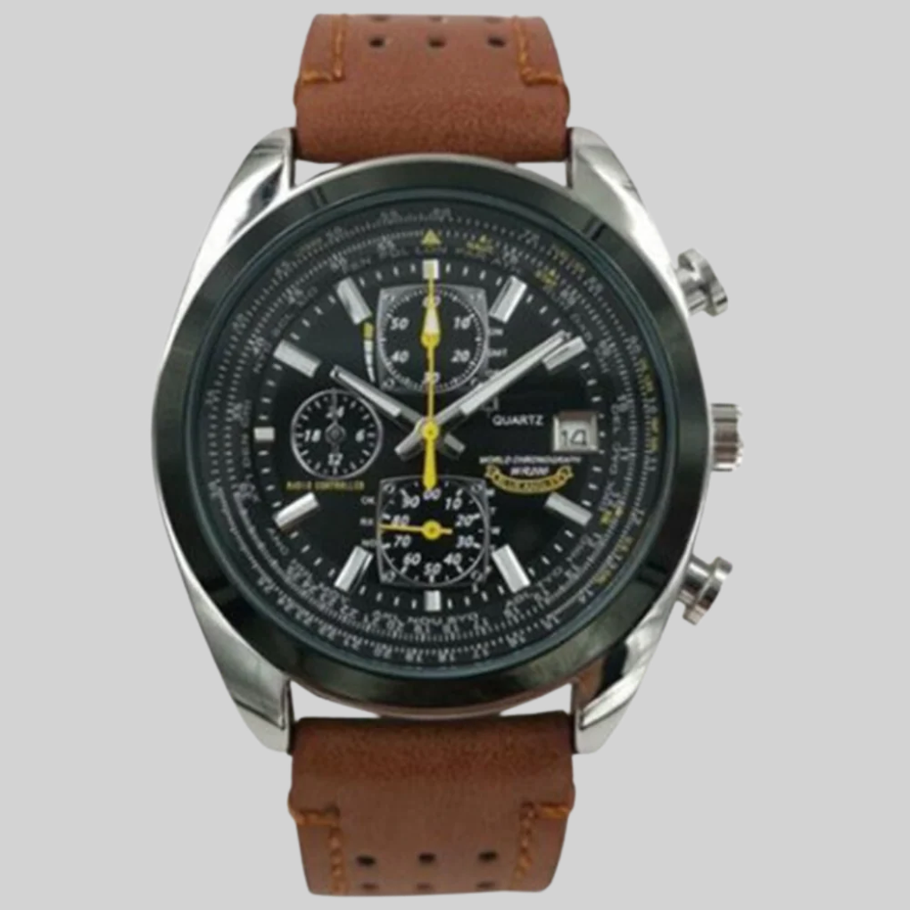 Men's Quartz Watch – Sleek Style with Waterproof Design