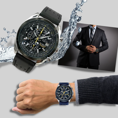 Men's Quartz Watch – Sleek Style with Waterproof Design