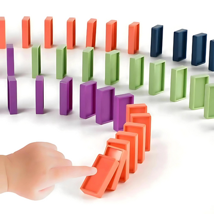 Trenino automatico del domino - Divertente ed educativo
