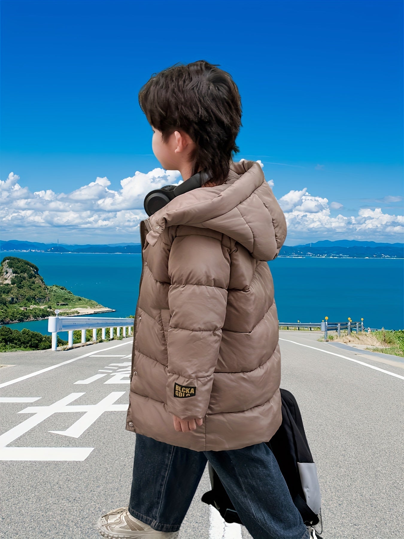 Boys & Girls Mid-Length Zip Jacket - Winter