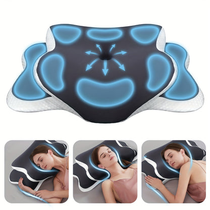 Ergonomisch nekkussen van traagschuim – Voor optimaal comfort en ondersteuning tijdens de nacht