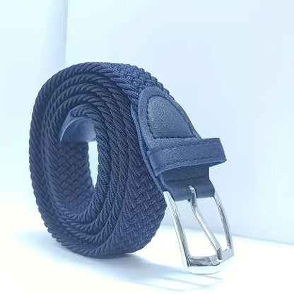 Ceinture large avec texture tressée