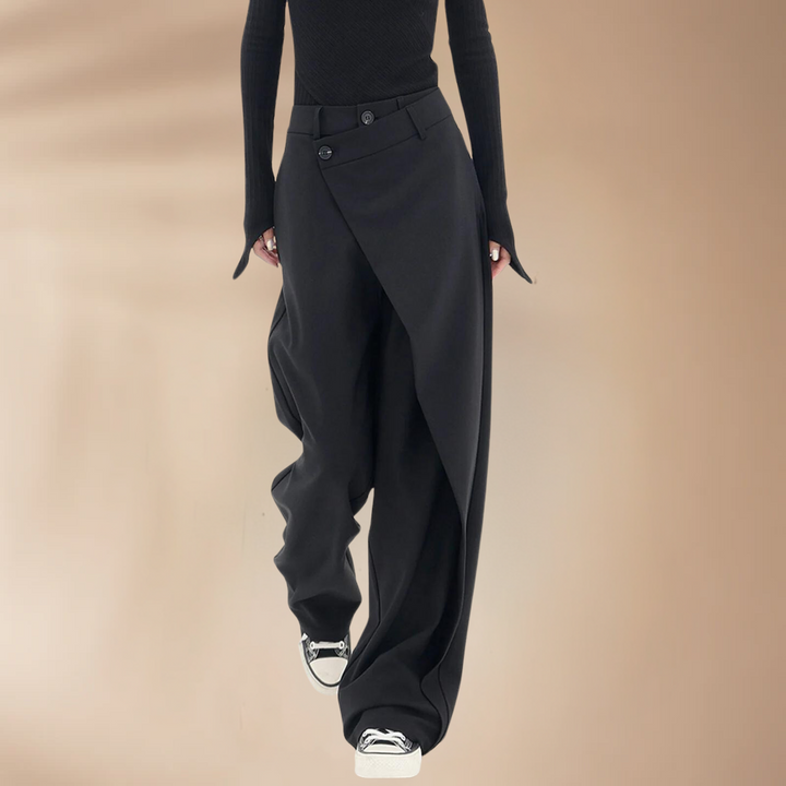 Lorry - Asymmetrical Baggy Women's Trousers